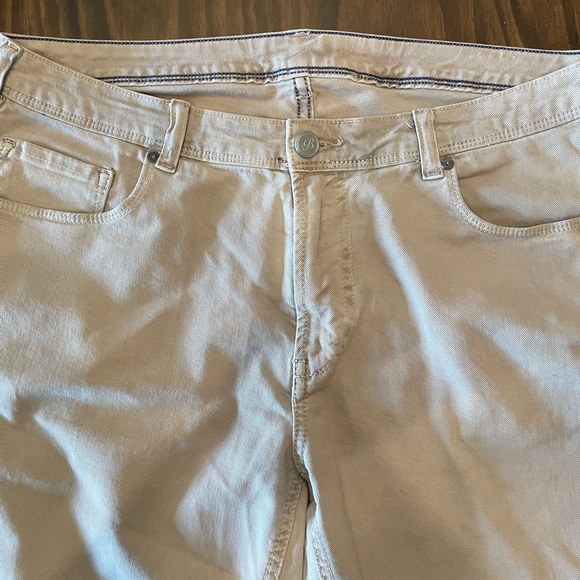 Bonobos Straight Fit Khaki Denim 34x34 - Picture 2 of 3